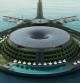 Imagen virtual del hotel flotante que se construye en Qatar