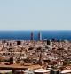 Barcelona desde el Mirador de la Rabassada.