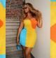 Beyoncé con el diseño de Mara Hoffman