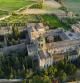 Vista aérea del monasterio de Santes Creus