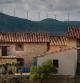 Bordón (Maestrazgo, Teruel), con un parque eólico en la montaña Más de Ricoll, en el municipio de Castellote