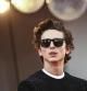 El actor Timothee Chalamet en el Festival de Venecia