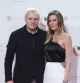 Former soccerplayer Santiago Cañizares and Mayte Garcia at photocall of 