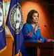 WASHINGTON, DC - SEPTEMBER 30: U.S. Speaker of the House Rep. Nancy Pelosi (D-CA) speaks during a weekly news conference at the U.S. Capitol September 30, 2021 in Washington, DC. Pelosi answered questions about Democrats' efforts to pass President Biden's Build Back Better legislation. The Senate is scheduled to vote on a stopgap funding bill to avert a government shutdown this morning. Alex Wong/Getty Images/AFP == FOR NEWSPAPERS, INTERNET, TELCOS & TELEVISION USE ONLY ==