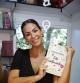 Tamara Gorro, en la presentación de su último libro, 'Entre sentimientos', en el que comparte su testimonio y diferentes ejercicios son para trabajar la autoestima y la positividad.