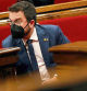 GRAFCAT2031. BARCELONA, 27/01/2022.- El presidente de la Generalitat, Pere Aragonès, durante la tercera jornada del Pleno del Parlament. EFE/Toni Albir