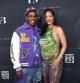 Rihanna con ASAP Rocky en la fiesta en Los Ángeles el pasado 11 de febrero para promocionar sus marcas Fenty Beauty y Fenty Skin