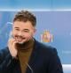 Rufián abre un cisma en el Govern al vincular a Puigdemont con Rusia