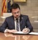 El presidente de la Generalitat, Pere Aragonès, firma el decreto de impulso de la convocatoria de la consulta de los Juegos Olímpicos de Invierno de 2030GENERALITAT
04/04/2022