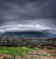 Nubes sobre el paisaje de Llançà.