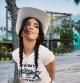 Dulceida lleva las trenzas con un sombrero estilo cowboy