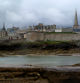 Vista panorámica de Saint-Malo desde el Grand Bé.