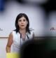 Marta Vilalta, portavoz y secretaria general adjunta de ERC, este lunes en rueda de prensa