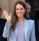 Kate Middleton en una visita a Cambridge