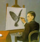 Autorretrato de Magritte.