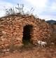 Barracas de piedra seca en la Bisbal del Penedès.