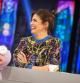 Nuria Roca con el jersey de Desigual en la tertulia de actualidad de 'El Hormiguero'