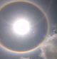 Halo solar captado en Santa Elena.