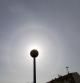 Halo solar en Gavà.