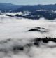 Mares de niebla desde Els Munts, en el Lluçanès.