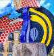 La escultura 'Cara de Barcelona', de Roy Lichtenstein.
