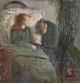 Edvard Munch, 'La niña enferma', 1885–86, en la Nasjonalgalleriet de Oslo.