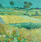 Vincent van Gogh, Fields near Auvers-sur-Oise, 1890, oil on canvas, 50 x 101 cm, Belvedere Museum, Vienna