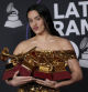 Rosalía fue una de las ganadoras de la XXIII edición de los Grammy Latino