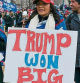 FILE - Supporters of then-President Donald Trump gather for a rally on Jan. 6, 2021, at the Ellipse near the White House in Washington. A new poll shows that many Americans remain pessimistic about the state of their democracy and the way elected officials are chosen. The results of the Associated Press-NORC Center for Public Affairs Research survey come nearly two years after a divisive presidential election spurred false claims of widespread fraud and a violent attack on the U.S. Capitol. (AP Photo/Jose Luis Magana, File)