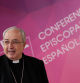El secretario general de la Conferencia Episcopal Española (CEE), Francisco Cesar García Magán.