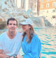 Íñigo Onieva y Tamara Falcó en la Fontana di Trevi