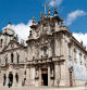 La iglesia do carmo y la de los Carmelitas, en Oporto