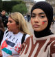 Manifestante pro palestina en París REUTERS/Pascal Rossignol