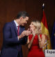 Pedro Sánchez y Yolanda Díaz en el Princesa Sofía