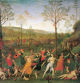 'El combate entre el Amor y la Castidad', de Perugino.