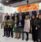 Foto de familias de alcaldes y ediles de las principales ciudades turísticas valencianas, esta mañana con el president Mazón en la World Travel Market