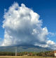 Nube gigante en Santa Maria de Palautordera.