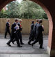 ETON, ENGLAND - JULY 20: Boys make their way to classes at Eton College on July 20, 2008, in Eton, England. An icon amongst private schools, since its founding in 1440 by King Henry VI, Eton has educated 18 British Prime Ministers, as well as prominent authors, artists and members of royal families from around the world. The school caters for some 1300 pupils divided into 25 houses each one overseen by a housemaster chosen from the senior ranks of the staff which number around 160. (Photo by Christopher Furlong/Getty Images)