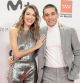 Singer ana Guerra and  Victor Elias at photocall for the 29th annual Jose Maria Forque Awards in Madrid on Saturday, 16 December 2023.