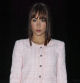 Aitana con su conjunto 'Coquette' en el desfile de Emporio Armani