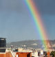 Arco iris de Montjuïc.
