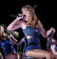 Taylor Swift actúa en el Santiago Bernabeu durante su gira