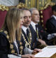 MADRID, 04/09/2024.-La magistrada Isabel Perelló durante la toma de posesión de su cargo como presidenta del Tribunal Supremo y del Consejo General del Poder Judicial Tribunal Supremo, este miércoles en Madrid. EFE/Sergio Pérez