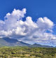 Nubes sobre los picos del Montseny.