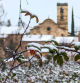 Nevada en Sant Bartomeu del Grau, en Osona, en la puerta del Lluçanès.