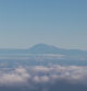 El mar de nubes del Teide visto desde La Palma.