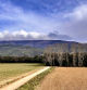 La cortina de nubes del Baix Montseny.