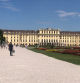 Palacio Schönbrunn y jardines en Viena.