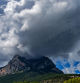 Sombrero de nubes en el Pedraforca.
