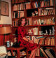 Clarice Lispector en la biblioteca